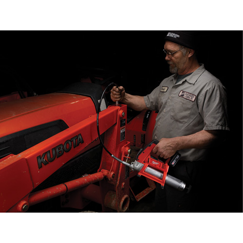 M12 Cordless Grease Gun (Tool Only), Lithium-Ion, 12 V Trail Hammer and Bolt