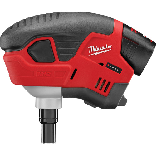 M12 Cordless Palm Nailer Kit, 12 V, Lithium-Ion Trail Hammer and Bolt