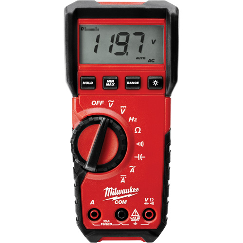 Digital Multimeter, AC/DC Voltage, AC/DC Current Trail Hammer and Bolt