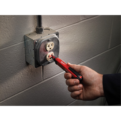 Non-Contact Voltage Detector, 50 V - 1000 V, Light Alert Trail Hammer and Bolt