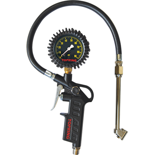 Manom&egrave;tres pour roues jumel&eacute;es- Manometres de gonflage a cadran de style pistolet Trail Hammer and Bolt
