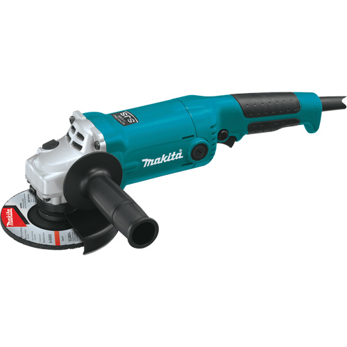 SJS Angle Grinder with AC/DC Switch, 5", 10.5 A, 11000 RPM Trail Hammer and Bolt