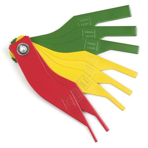 Brake Lining Thickness Gauge Trail Hammer and Bolt