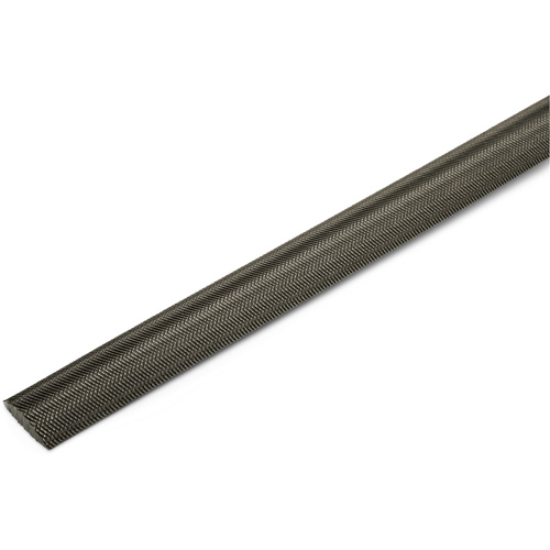 Lime &agrave; taille crois&eacute;e avec poign&eacute;e verte, Demi-ronde, 8", B&acirc;tarde Trail Hammer and Bolt