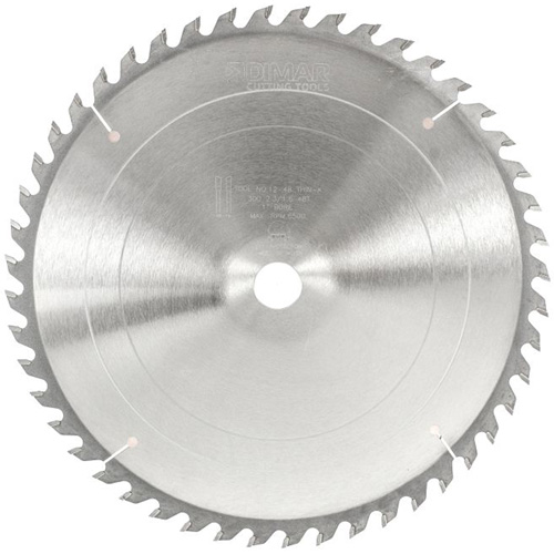 Lame de scie industrielle - coupe en travers &agrave; voie &eacute;troite, 12", 48 dents, Pour Bois Trail Hammer and Bolt