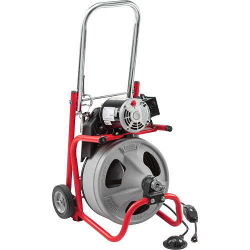 D&eacute;gorgeoir auto-aliment&eacute; K-400 a/c&acirc;ble C-45IW, &eacute;lectrique, 1/2" x 75' et 3/8" x 100' Trail Hammer and Bolt