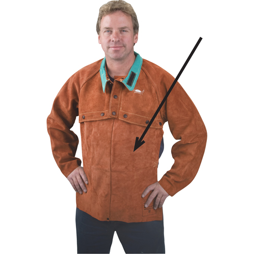 Tablier en cuir, 20" lo, Lava Brown Trail Hammer and Bolt