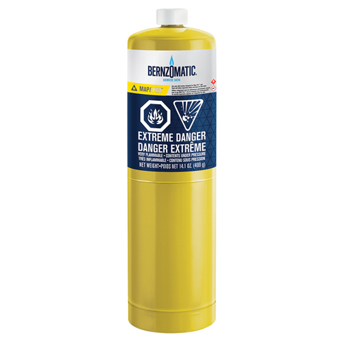 Bouteille de gaz MAP-Pro de 14,1 oz Trail Hammer and Bolt