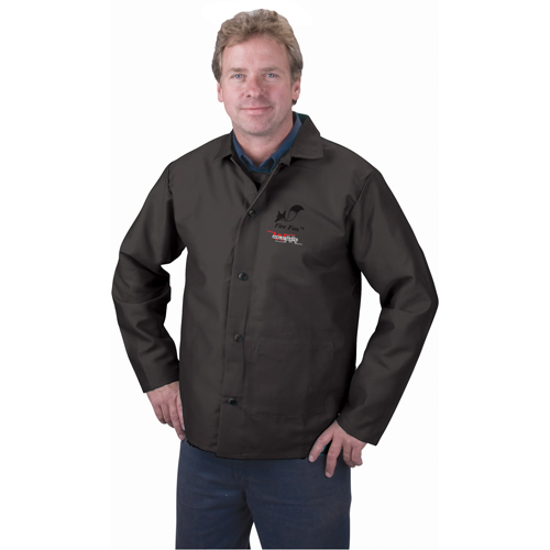 Veste ignifug&eacute;e, Coton, 4T-Grand, Noir Trail Hammer and Bolt