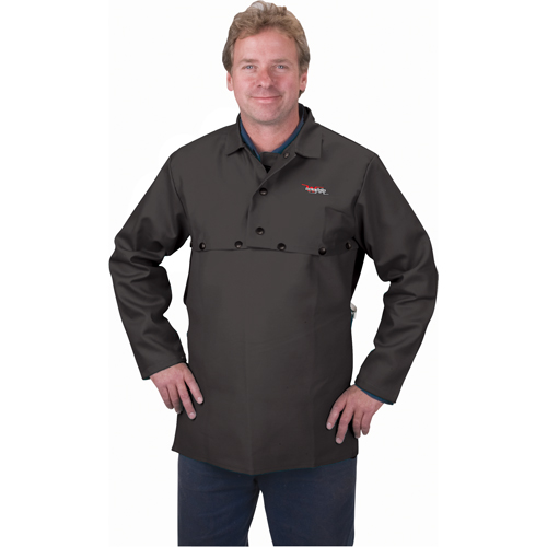 Flame Retardant Cape Sleeves, Large, Black Trail Hammer and Bolt