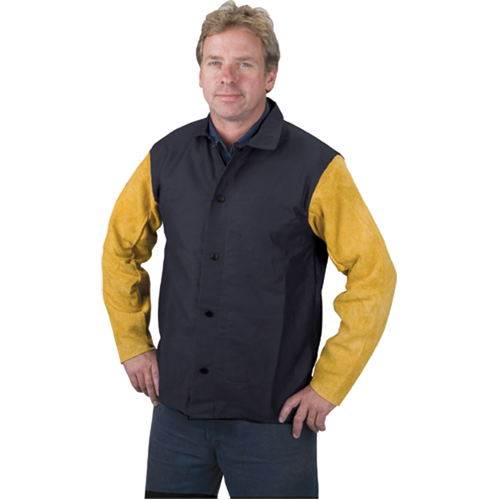 Welding Jacket, Proban, 4X-Large, Black Trail Hammer and Bolt