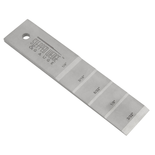 Stepped Wedge & Gauge Trail Hammer and Bolt