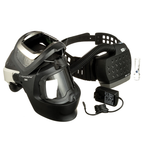 Adflo Powered Air Purifying Respirator, Welding Helmet, Lithium-Ion Battery Trail Hammer and Bolt