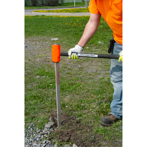 Masse indestructible, 8 lb, 30", Prise Fibre de verre Trail Hammer and Bolt