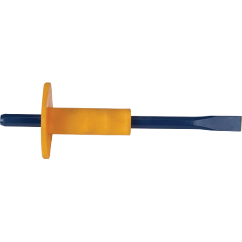 Cold Chisel with Grip Guard Trail Hammer and Bolt