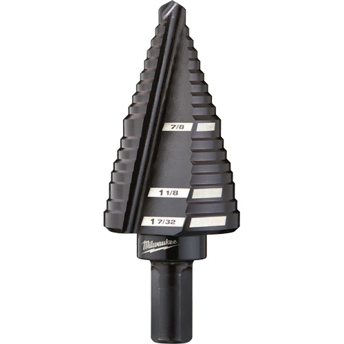 Foret &eacute;tag&eacute; no 11, 7/8" - 1-7/32", Acier rapide Trail Hammer and Bolt