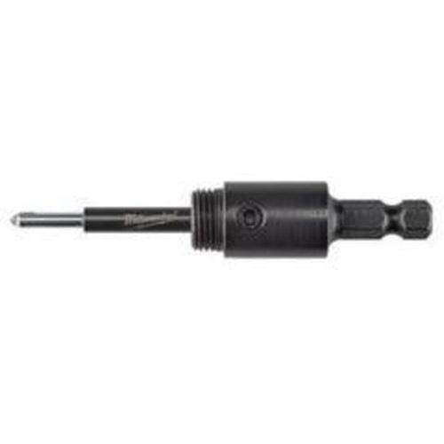 Retractable Hole Saw Arbor, 1-1/4" and Larger, 3/8" Shank Trail Hammer and Bolt