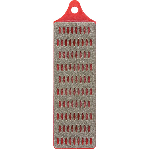 Lime diamant&eacute;e avec dents au carbure Big Hawg, Plat, 3-3/4", Lisse Trail Hammer and Bolt