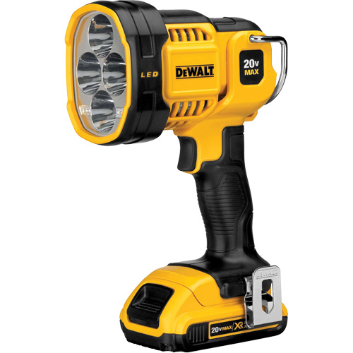 Projecteur &agrave; del pour chantier, DEL, 1000 Lumens, Piles Rechargeable Trail Hammer and Bolt