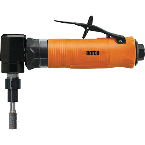 12LF Series Right Angle Grinder, 1/4" Collet, 12,000 RPM Trail Hammer and Bolt