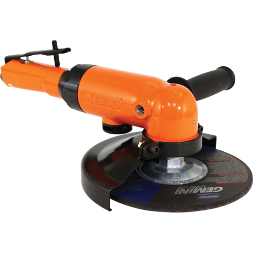 2260 Series - Right Angle Grinder, 6" Wheel, 1/2" Inlet, 12,000 RPM Trail Hammer and Bolt