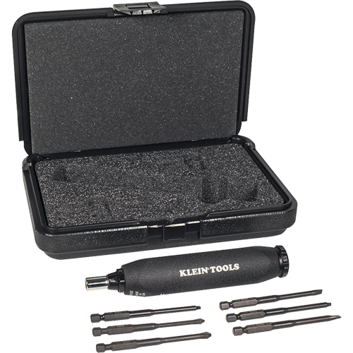 Torque Screwdriver Set, 5 - 40 in. lbs. Torque Range, 5" Length Trail Hammer and Bolt