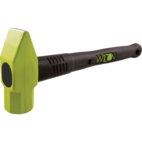 BASH&reg; Cross Pein Hammer, 2 lbs., Cushion Handle, 16" L Trail Hammer and Bolt