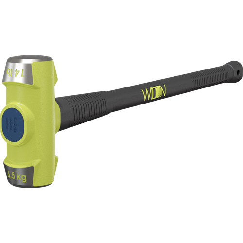 BASH&reg; Soft Face Sledge Hammer, 14 lbs., 36", Cushion Handle Trail Hammer and Bolt