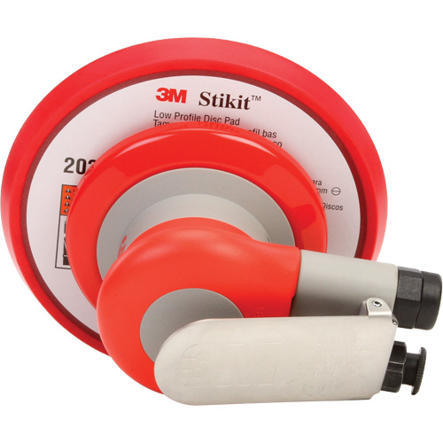 Non-Vacuum Random Orbital Sander, 6" Dia., 1/4" NPT Inlet, 12000 RPM Trail Hammer and Bolt