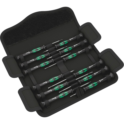 Micro Series Screwdriver Set, 12 Pcs. Trail Hammer and Bolt