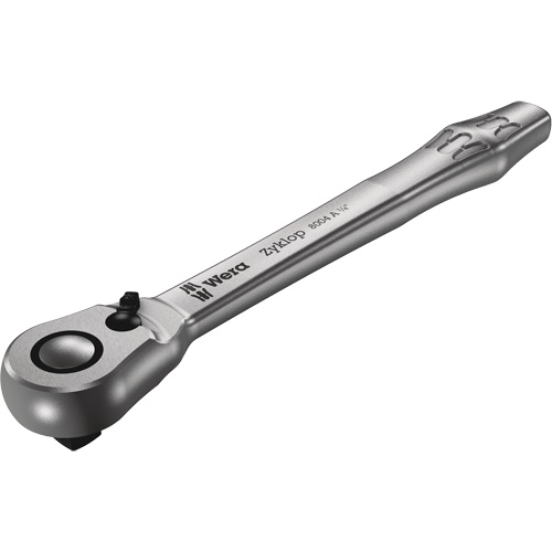 Rochet en m&eacute;tal Zyklop 1/4 m&eacute;trique a/interrupteur &agrave; levier, Prise de 1/4", Poign&eacute;e Ordinaire Trail Hammer and Bolt