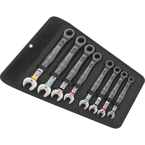 6000 Joker Wrench Set, Combination, 8 Pieces, Imperial Trail Hammer and Bolt