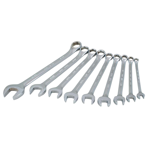 Jeu de cl&eacute;s, Combinaison, 9 morceaux, M&eacute;trique Trail Hammer and Bolt