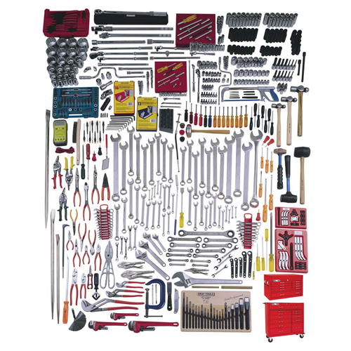 Jeu maître avec boîtes &agrave; outils, 835 morceaux Trail Hammer and Bolt