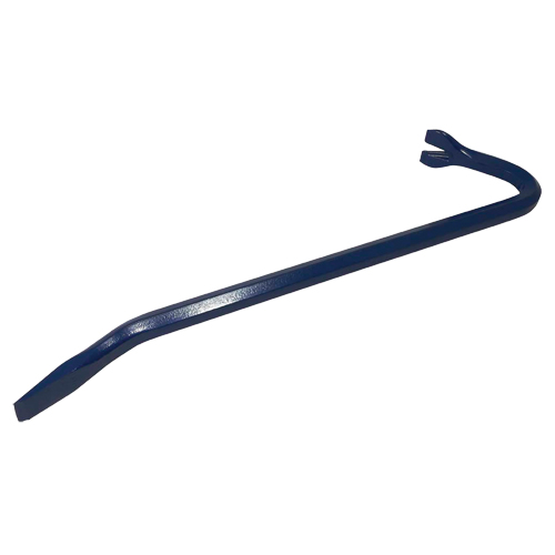 Goose Neck Wrecking Bar, 3/4" Width, 18" Length Trail Hammer and Bolt