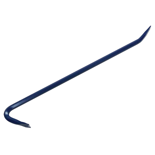 Goose Neck Wrecking Bar, 7/8" Width, 30" Length Trail Hammer and Bolt