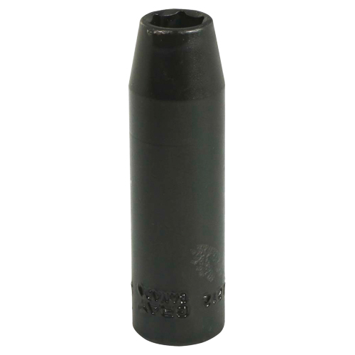 Socket, Impact, 3/8", 3/8" Drive, 6 Points, Deep Trail Hammer and Bolt