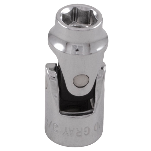 Douille cardan, 1/2", Prise 3/8", 6 pans Trail Hammer and Bolt