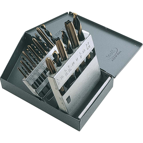 Jeu de tarauds et forets, 18 morceaux Trail Hammer and Bolt