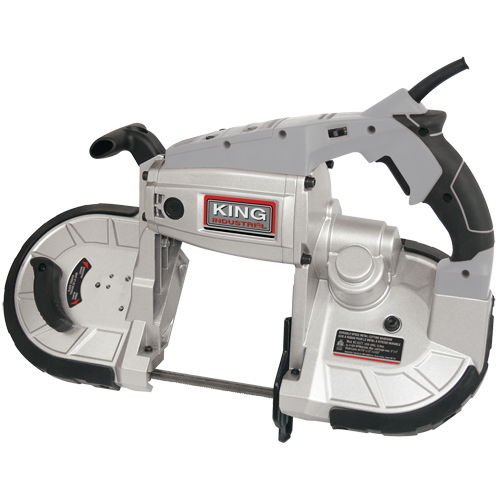 Portable Variable-Speed Metal Cutting Bandsaw Trail Hammer and Bolt