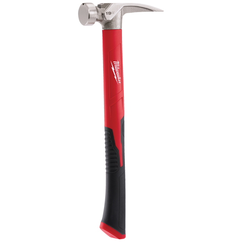 Marteau &agrave; face lisse, 19 oz., Prise en Fibre de verre, 15-1/4" lo Trail Hammer and Bolt