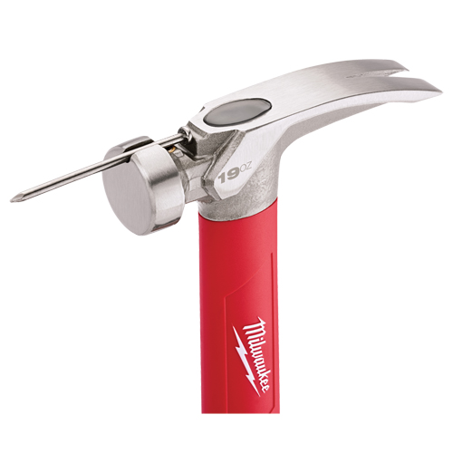 Marteau &agrave; face lisse, 19 oz., Prise en Fibre de verre, 15-1/4" lo Trail Hammer and Bolt
