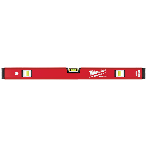 Niveau compact Redstick, Boîte, 2' lo, Acier, 3, Non magn&eacute;tique Trail Hammer and Bolt