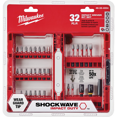 Shockwave Driver Bit Set Trail Hammer and Bolt