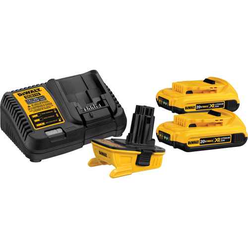 Battery Adapter Kit, Lithium-Ion, 20 V, 2.0 Ah Trail Hammer and Bolt