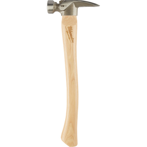 Marteau de charpente &agrave; face usin&eacute;e, 19 oz., Prise en Bois, 16" lo Trail Hammer and Bolt