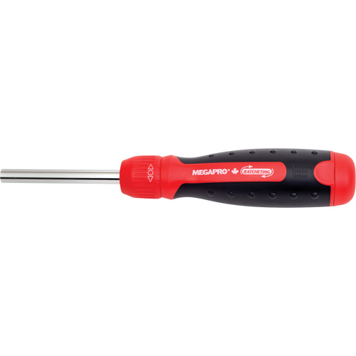 Tournevis &agrave; cliquet inviolable, 8-1/2" lo, Prise Coussin&eacute;e Trail Hammer and Bolt