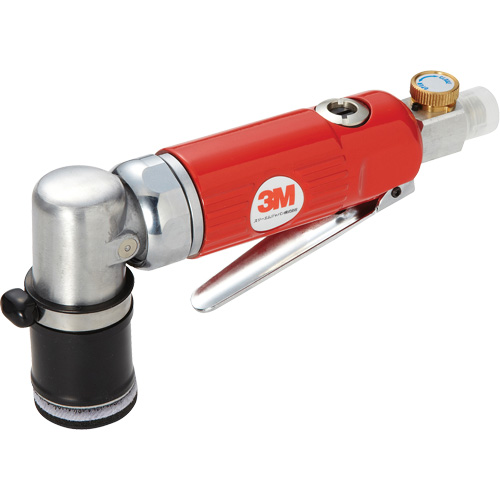Elite Non-Vacuum Random Orbital Sander, 1-1/4" Dia., 1/4" NPT Inlet, 12000 RPM Trail Hammer and Bolt