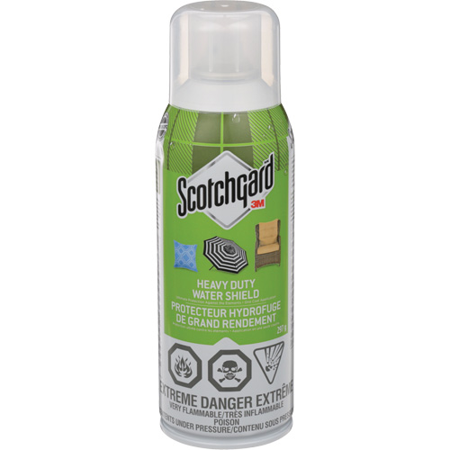 Protecteur pour tissus d'ext&eacute;rieur Scotchguard, 297 g, Canette a&eacute;rosol, Transparent Trail Hammer and Bolt