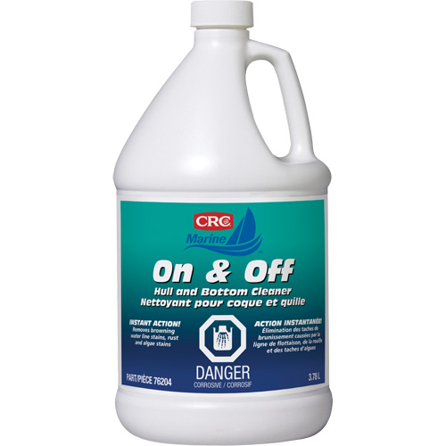 On & Off Hull & Bottom Cleaner, 3.78 L, Jug Trail Hammer and Bolt